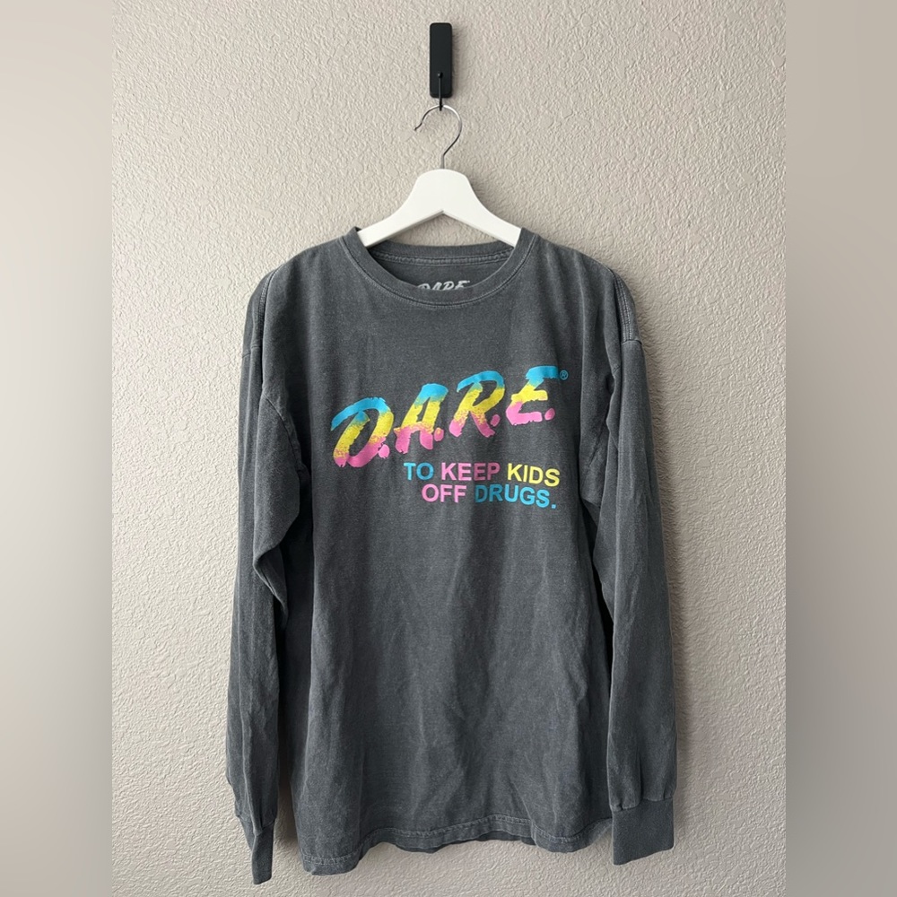 DARE Long Sleeve Shirt, size Medium